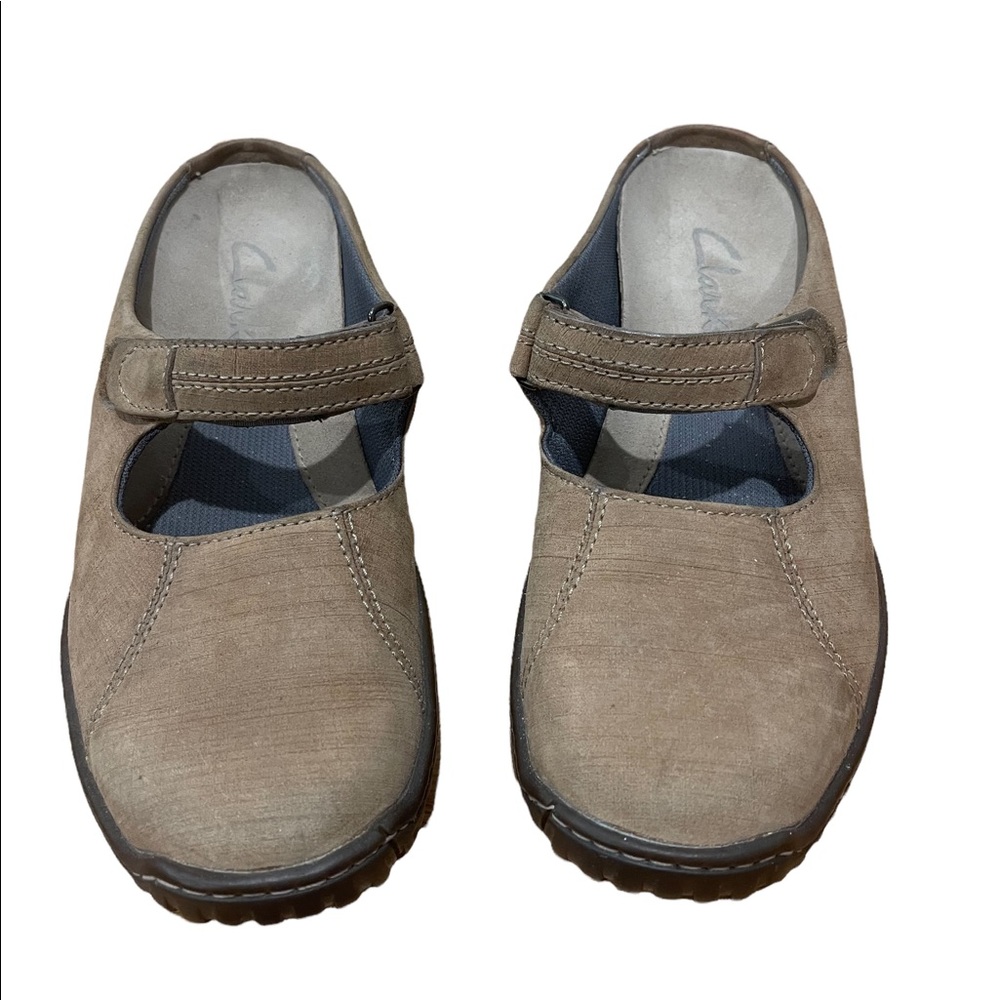 CLARKS Copper Mary Jane Mules